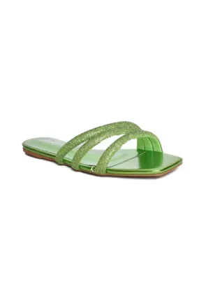 01-4341 Strassy Flat Slipper*