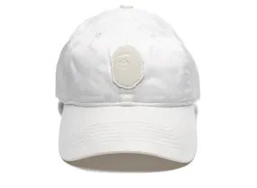 A Bathing Ape Tonal Solid Camo Cap in Ivory