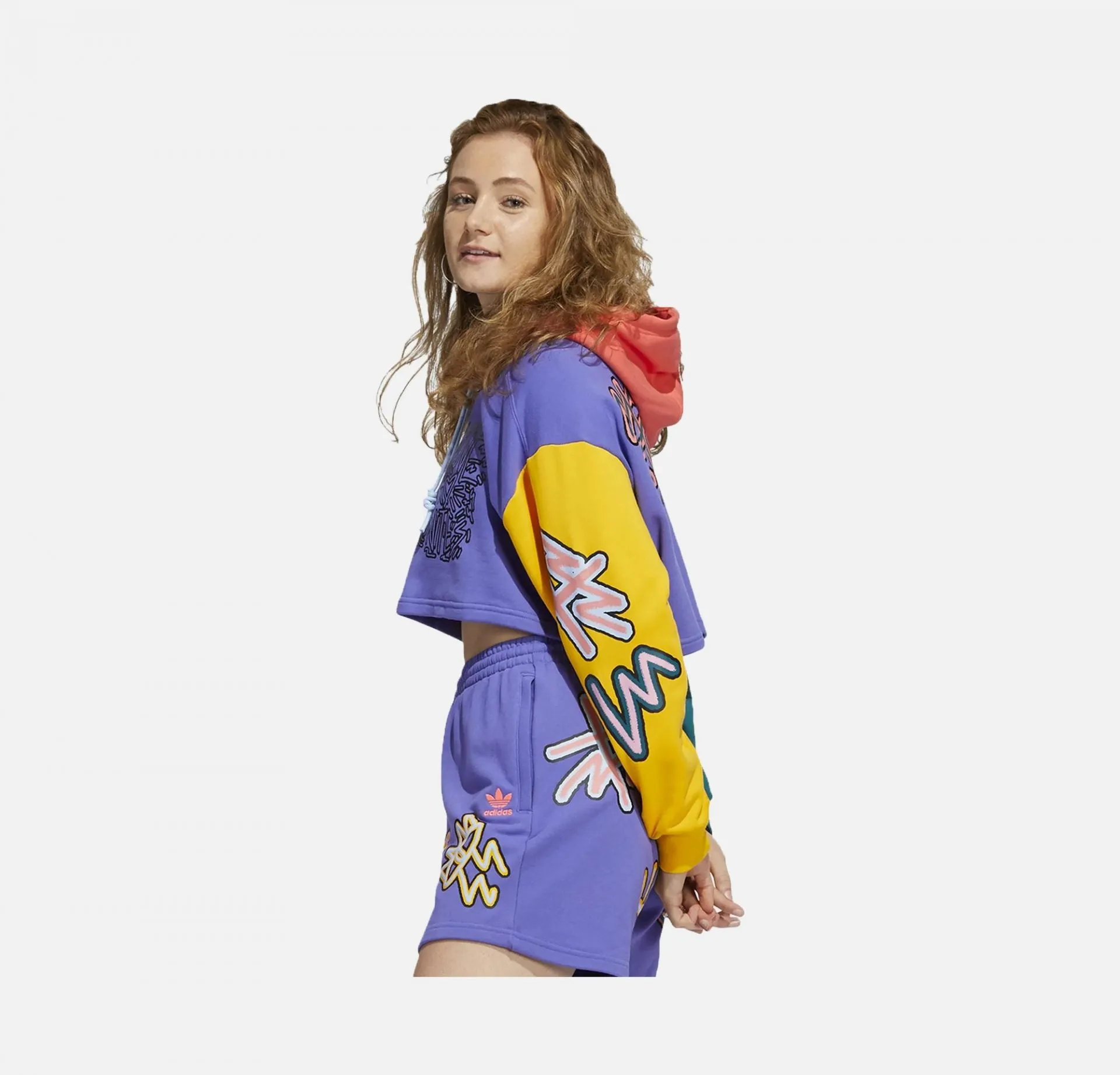 Adidas Originals | LOVE UNITES CROP HOODIE