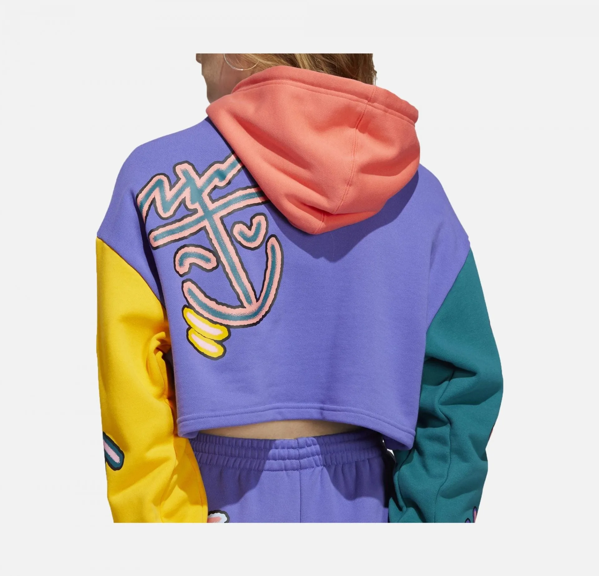 Adidas Originals | LOVE UNITES CROP HOODIE