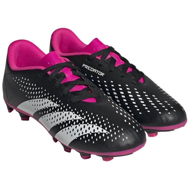 Adidas Predator Accuracy.4 FxG HQ0952 black white pink boys football boot