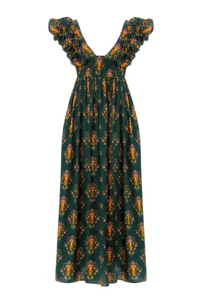 Agua by Agua Bendita Calatea Cotton Maxi Dress - Remedios