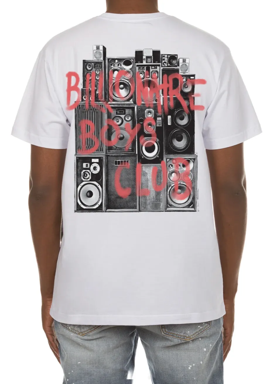 Billionaire Boys Club Loud SS Tee (Bleach White)