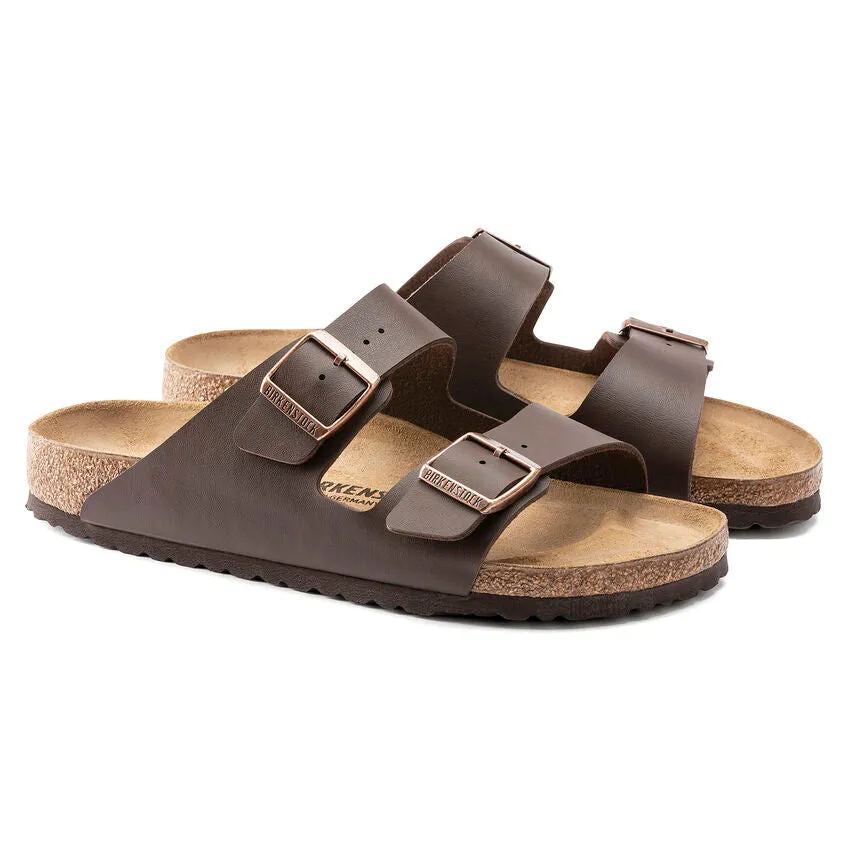 BIRKENSTOCK UNISEX Arizona Birko-Flor (Dark Brown)