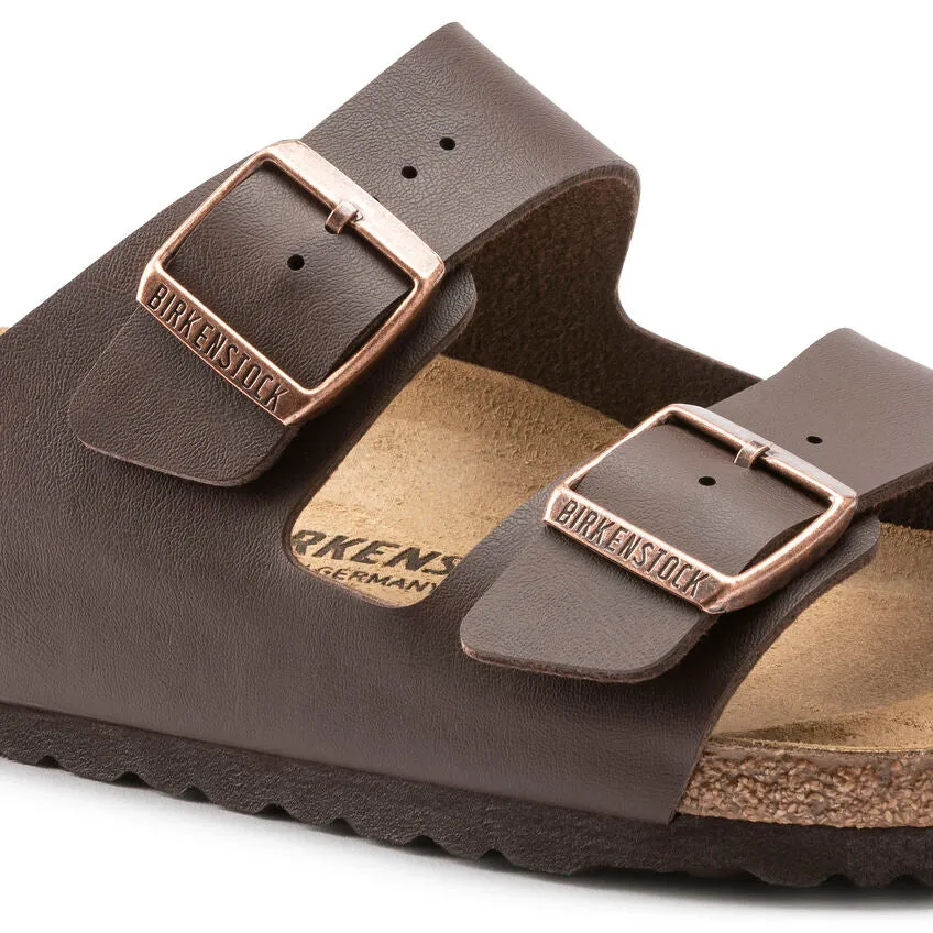 BIRKENSTOCK UNISEX Arizona Birko-Flor (Dark Brown)