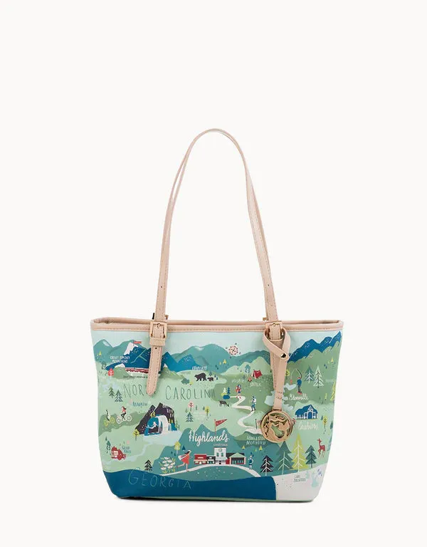 Blue Ridge Mountains Small Tote by Spartina 449