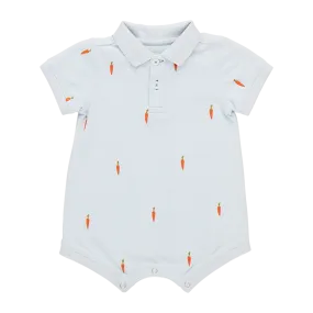 Blue Rooster Baby Boys Alec Jumper - Carrot Embroidery