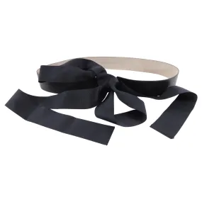 Brunello Cucinelli Leather Ribbon Tie Belt - M