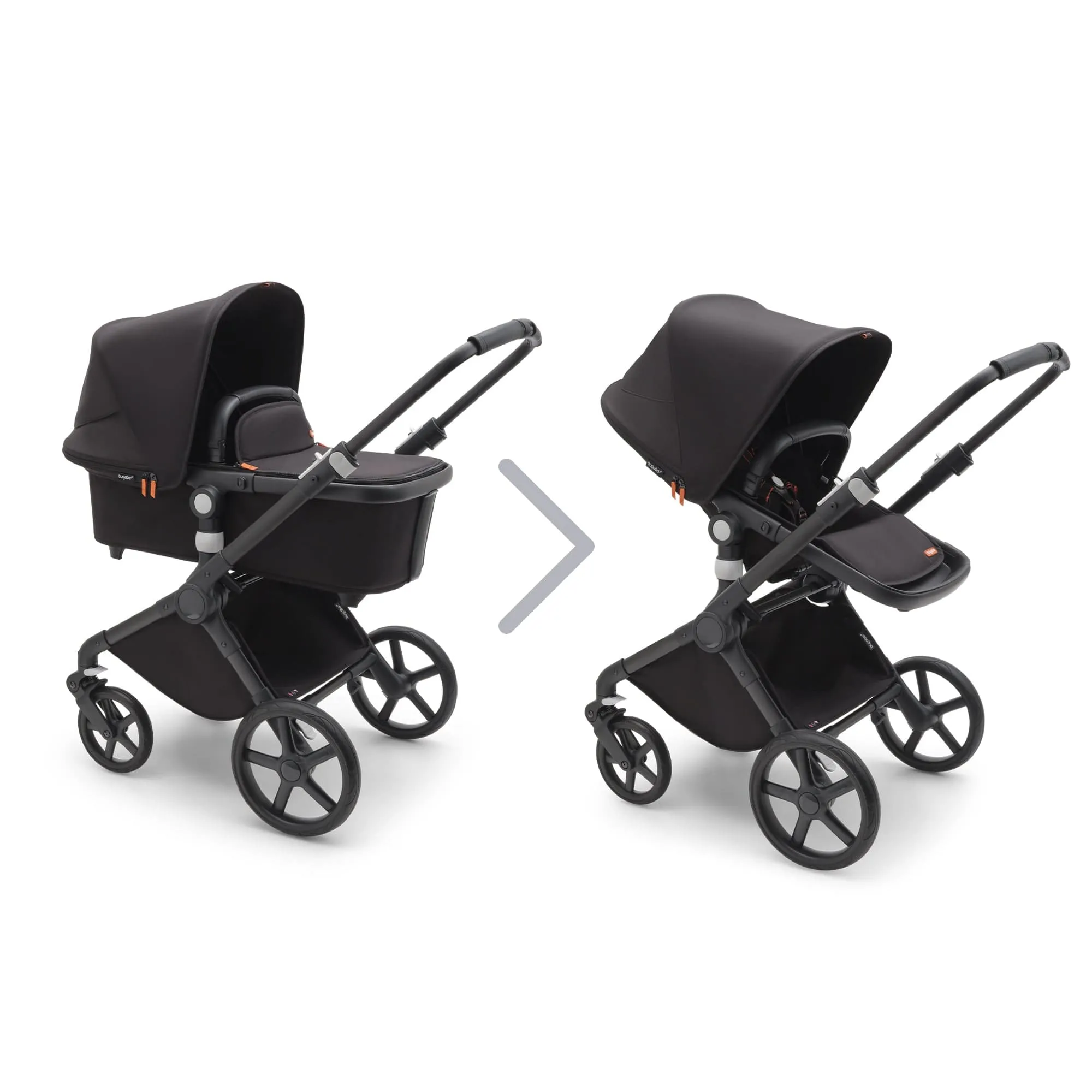 Bugaboo Fox Cub Essential Bundle - Black/Midnight Black/Midnight Black