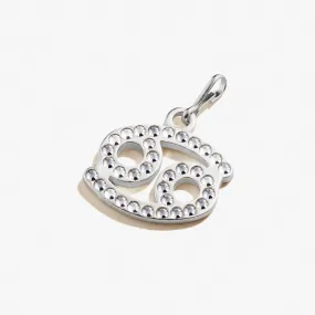 Cancer Zodiac Pavé Crystal Charm