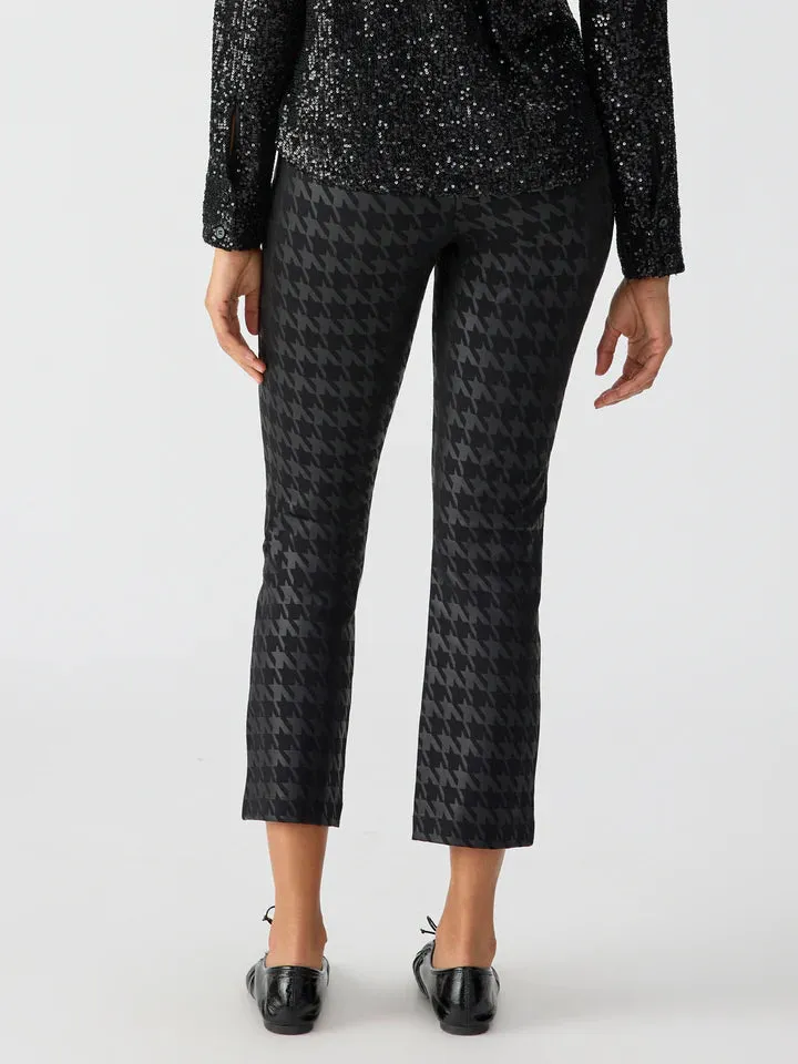 Carnaby Kick Crop Pant - Exploded Houndstooth