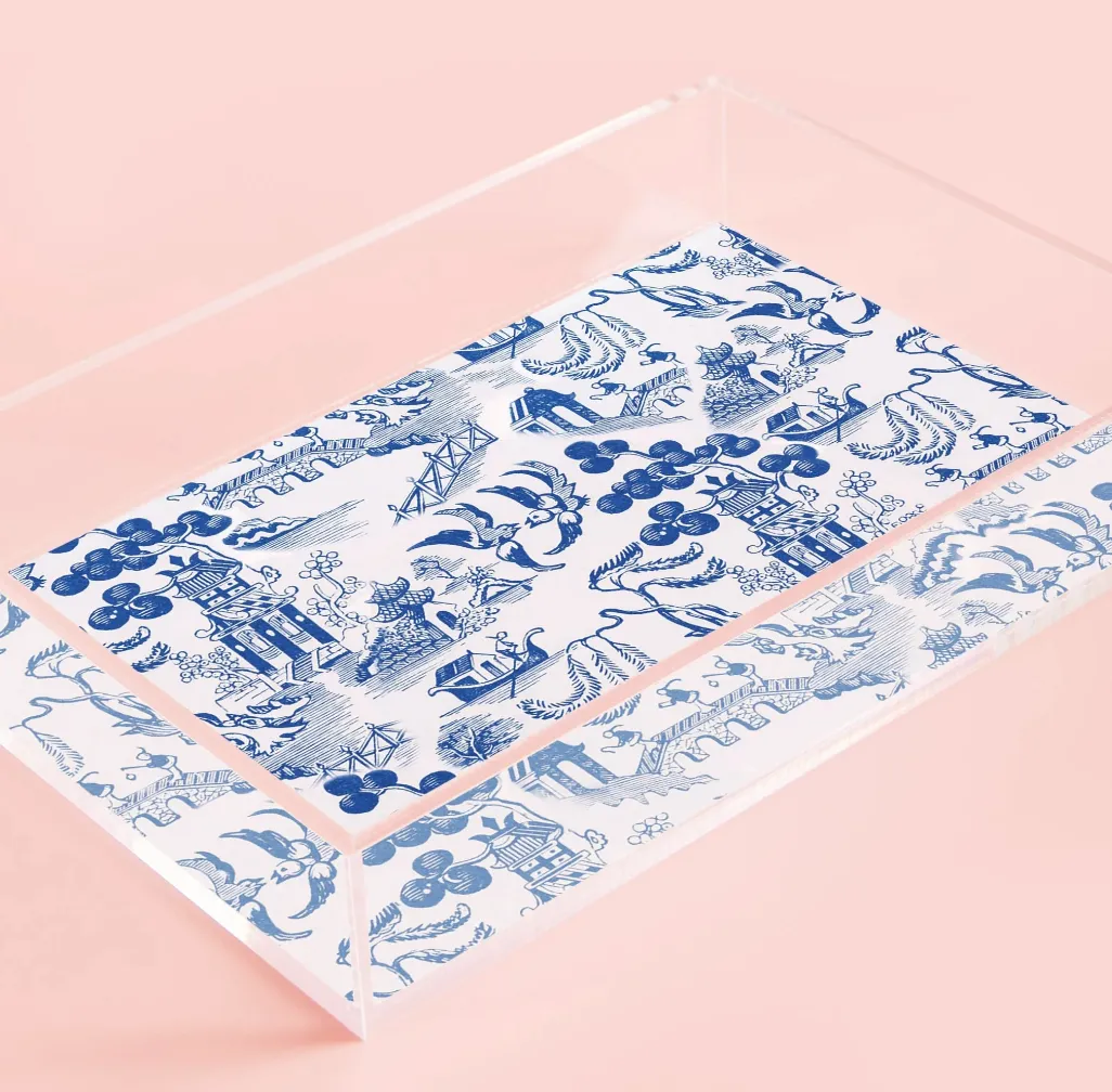 Chinoiserie Print Tray | Small