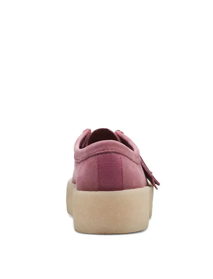 Clarks Originals Wallabee Cup Shoes Pink Nubuck