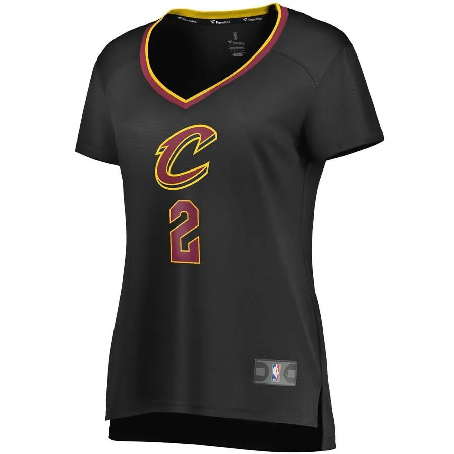 Cleveland Cavaliers Collin Sexton Fanatics Branded Replica Fast Break Player Statement Jersey Womens - Black | Ireland L4973R8