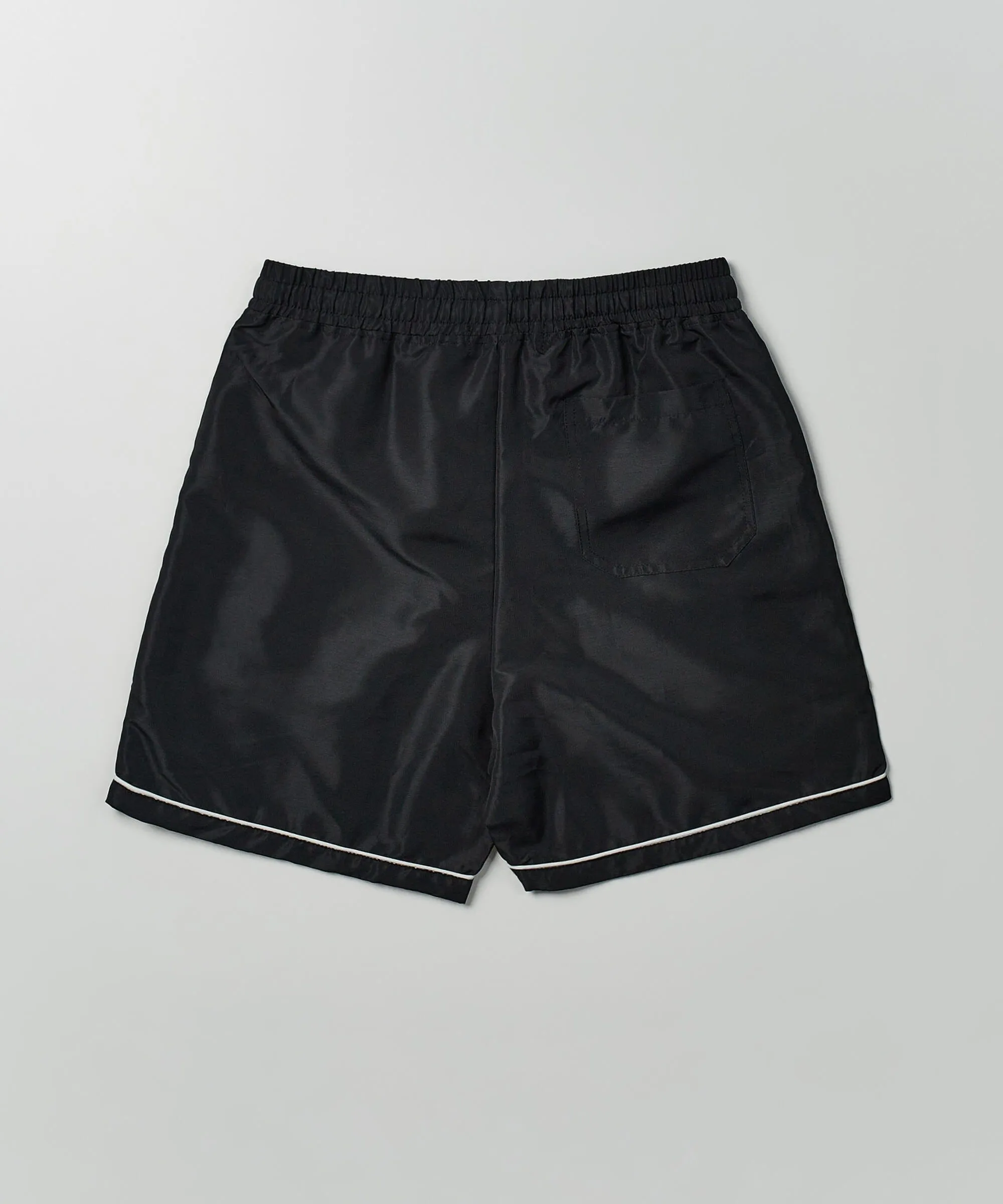 Clubmaster Embroidered Shorts - Black