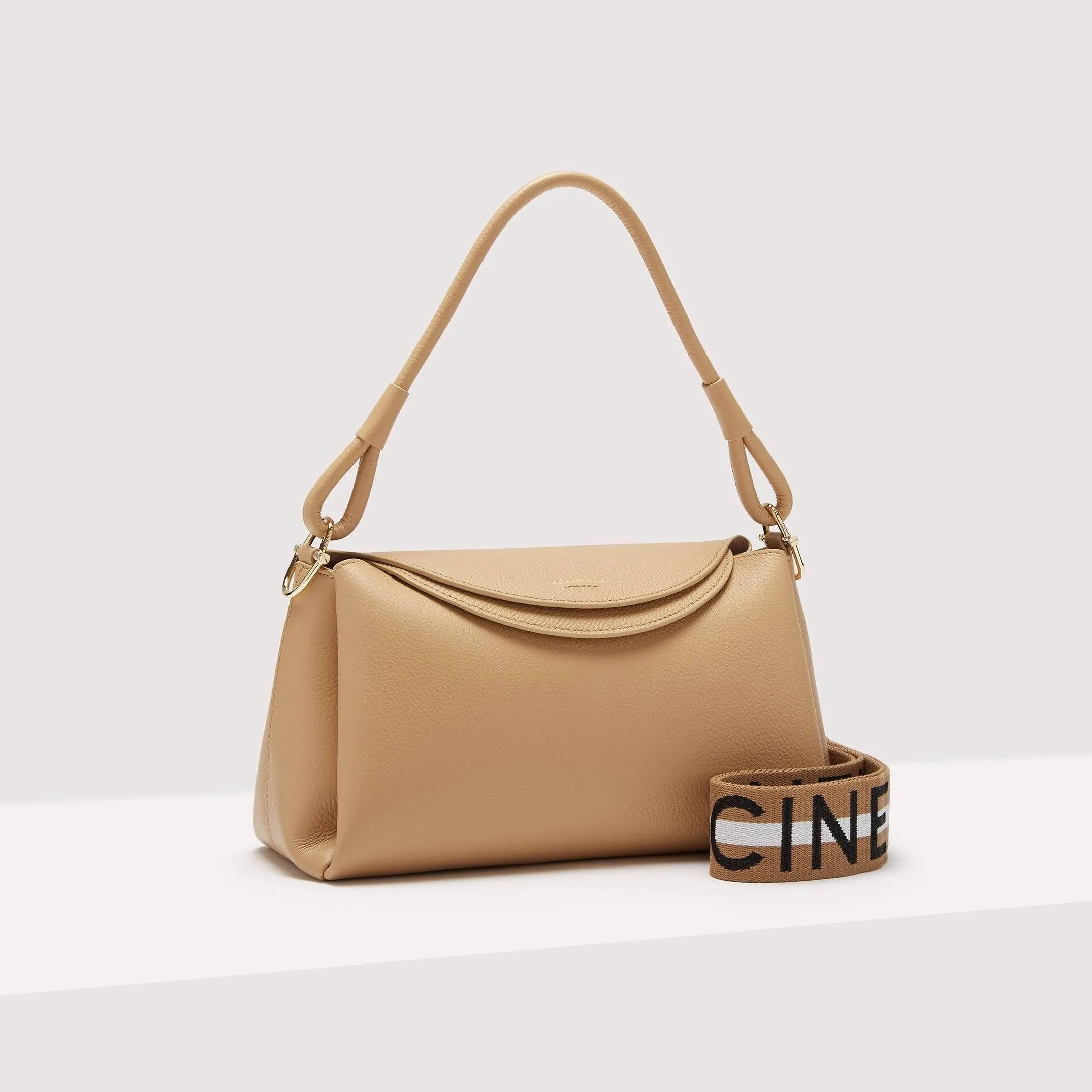 Coccinelle borsa Eclyps media beige