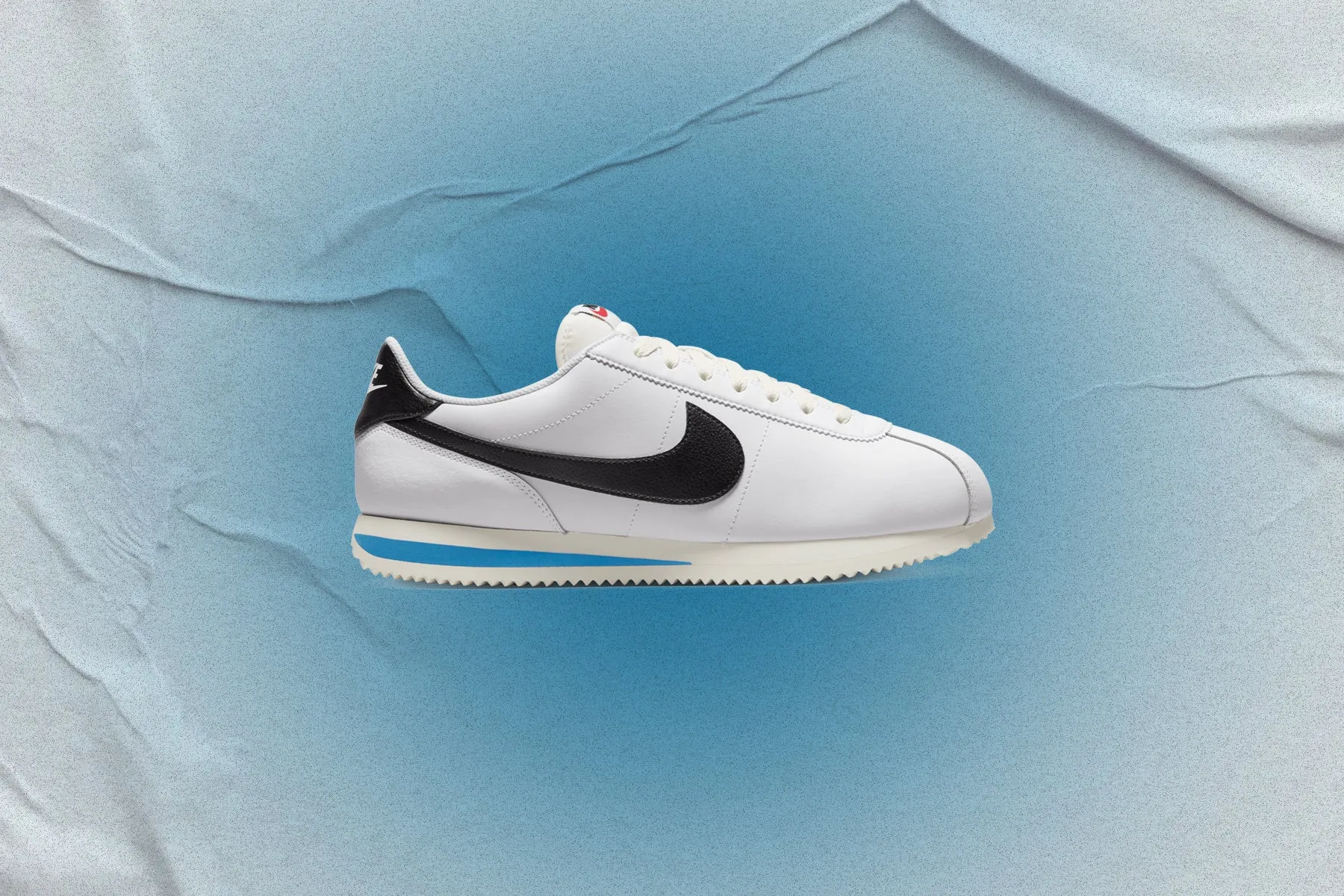 Cortez 23 - White/Black/Light Photon Blue