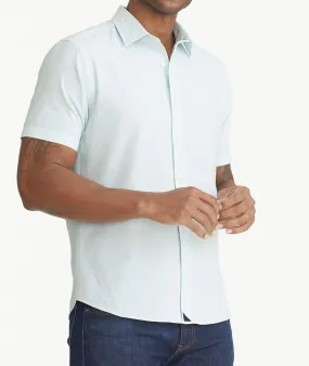 Cotton Seersucker Short-Sleeve Pavao Shirt