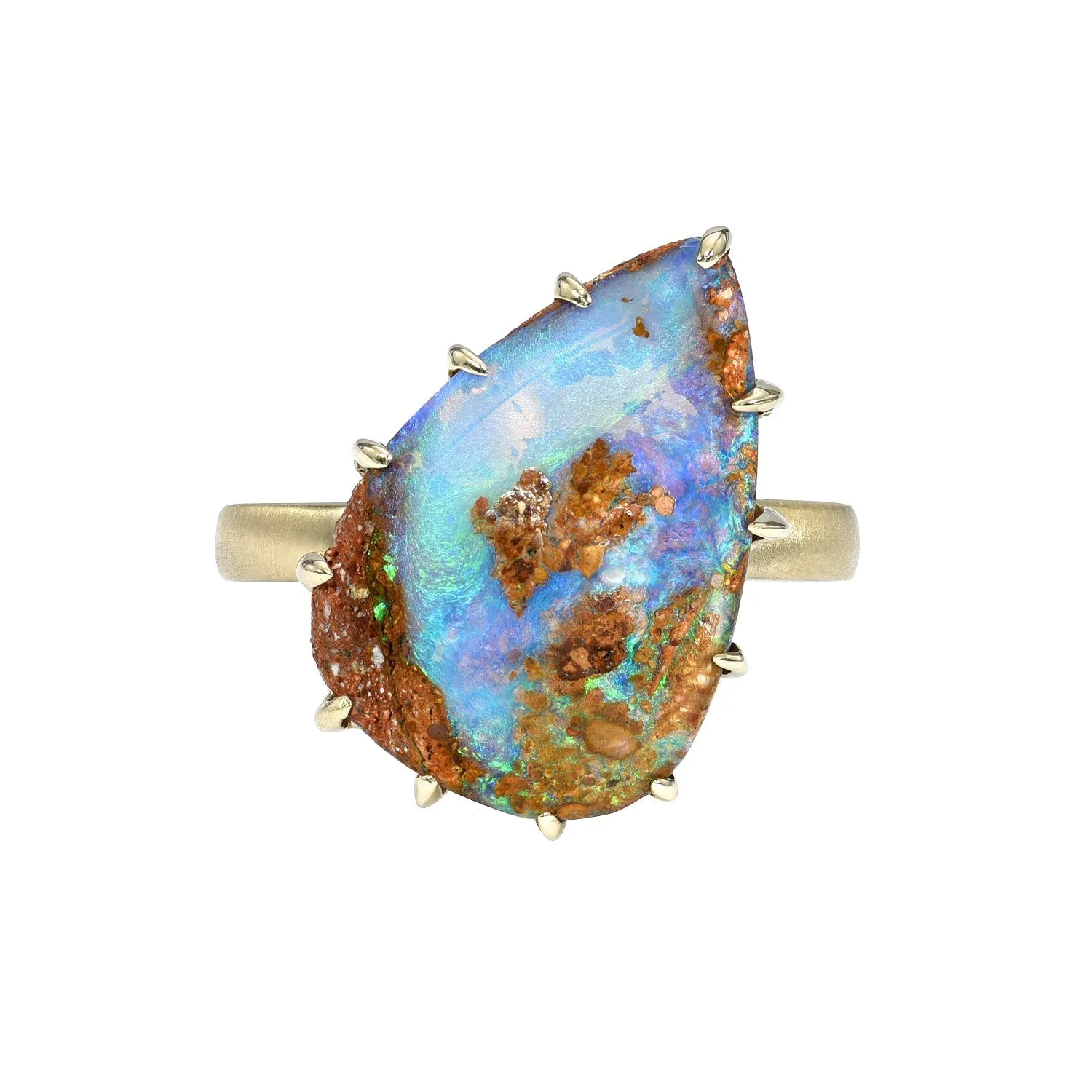 Crystal Cay Australian Opal Ring