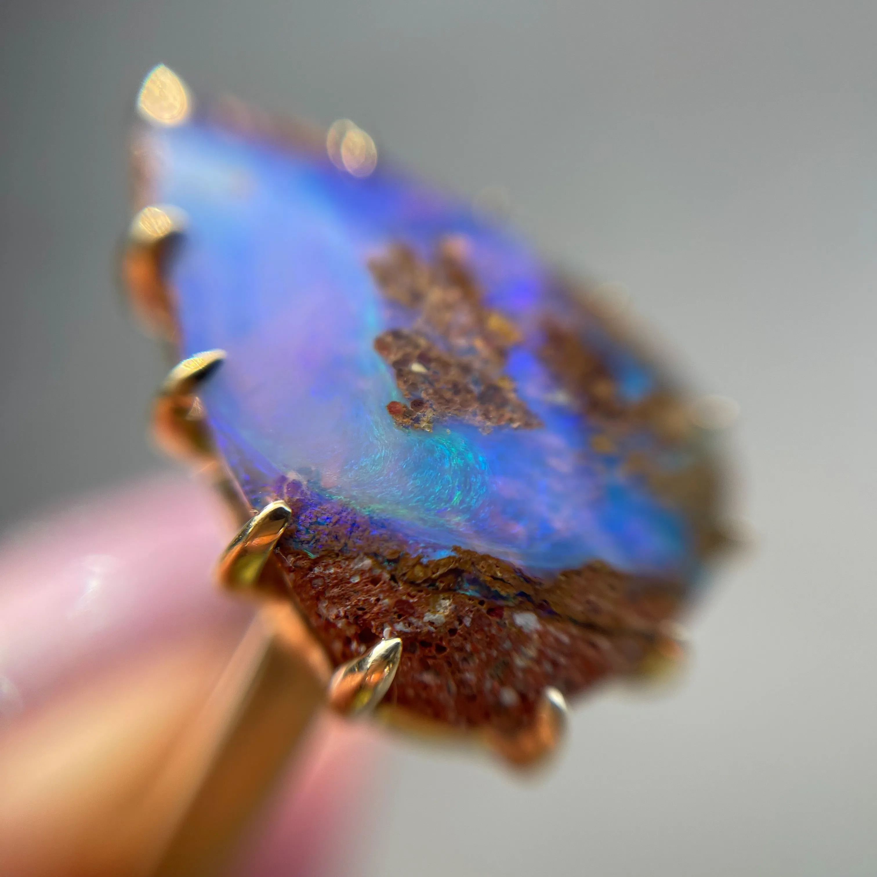 Crystal Cay Australian Opal Ring