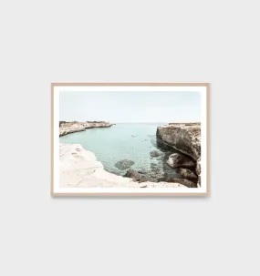 Crystal Shallows Framed Print