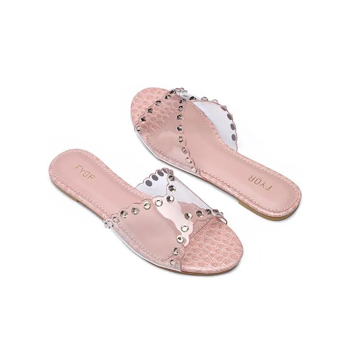 Crystal Slide Sandal MY 185