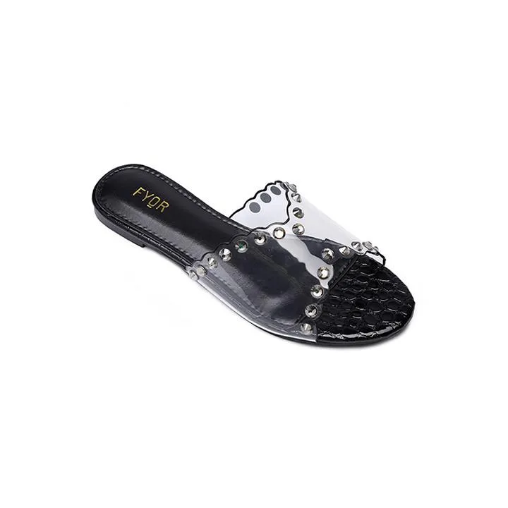 Crystal Slide Sandal MY 185