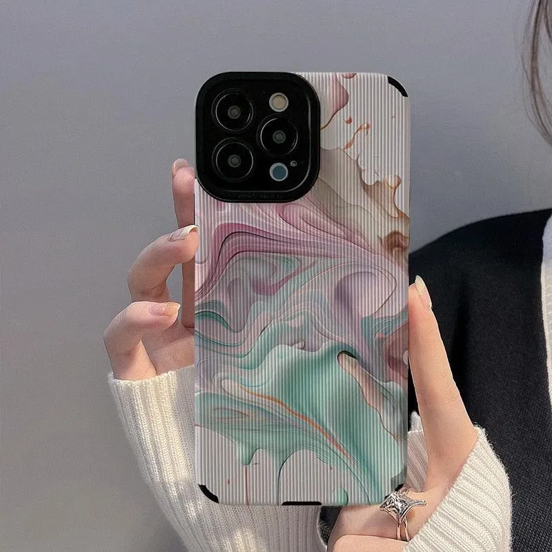 Cute Phone Case with Graffiti Flair - Adorable Cover for iPhone Models 7, 8 Plus, X, XR, XS Max, 11, 12, 13, 14 Pro Max, 12 Mini, 13 Mini, 14 Plus