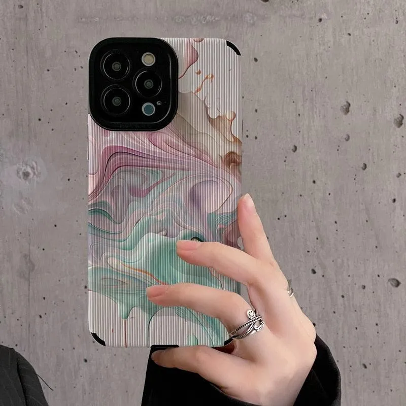 Cute Phone Case with Graffiti Flair - Adorable Cover for iPhone Models 7, 8 Plus, X, XR, XS Max, 11, 12, 13, 14 Pro Max, 12 Mini, 13 Mini, 14 Plus