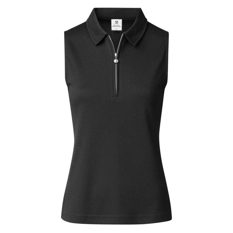 Daily Sports Polo S/less Peoria Black