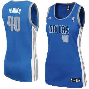 Dallas Mavericks Harrison Barnes Adidas Replica Road Jersey Womens - Blue | Ireland P2081C7