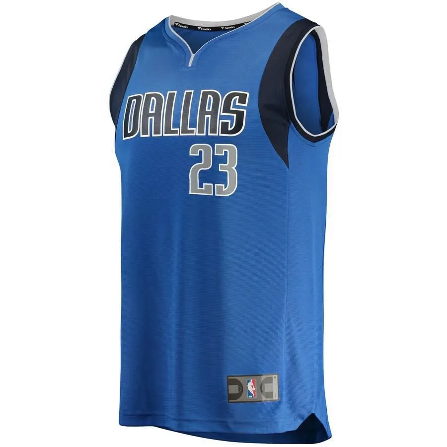 Dallas Mavericks Josh Reaves Fanatics Branded Replica Fast Break Player Icon Jersey Kids - Blue | Ireland V7767M5