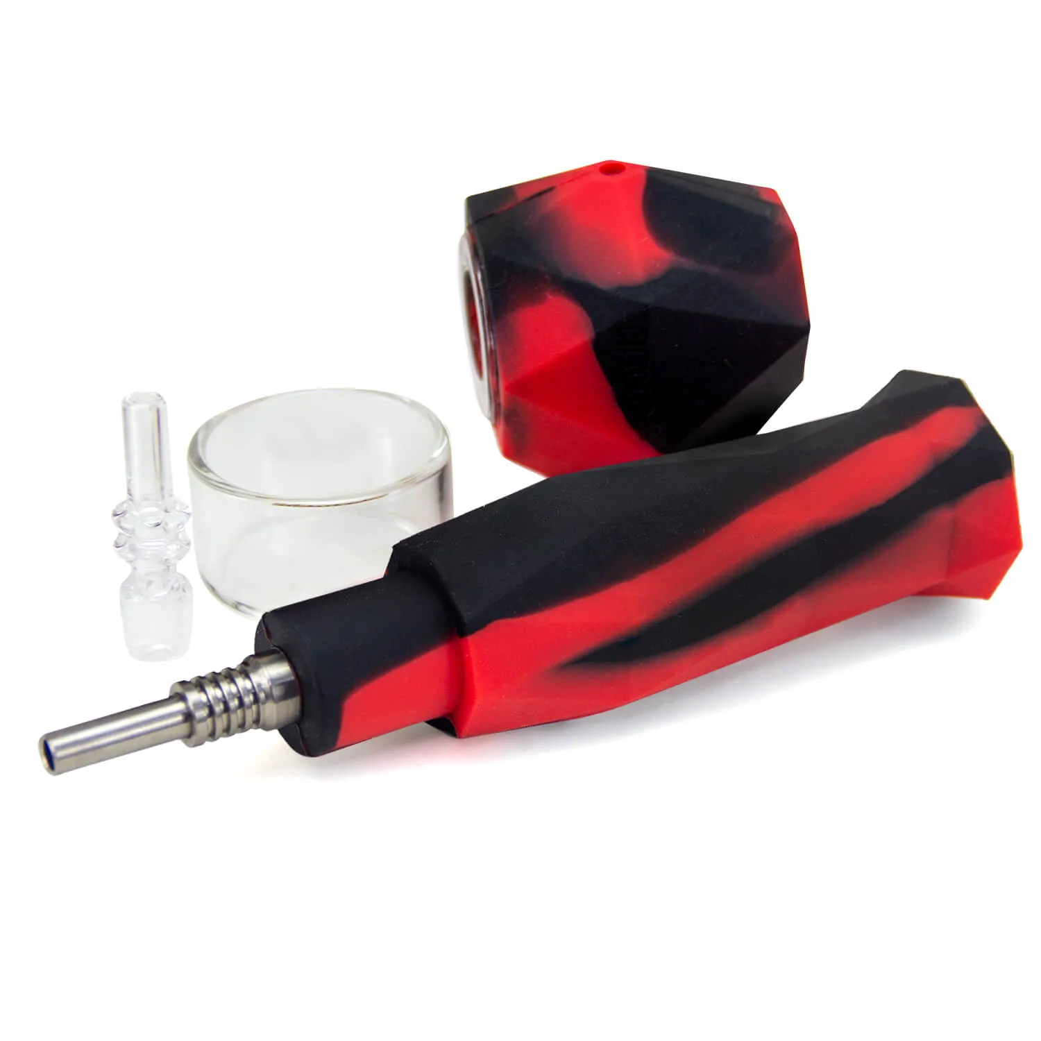 Dual-use Hand Pipe and Nectar Straw