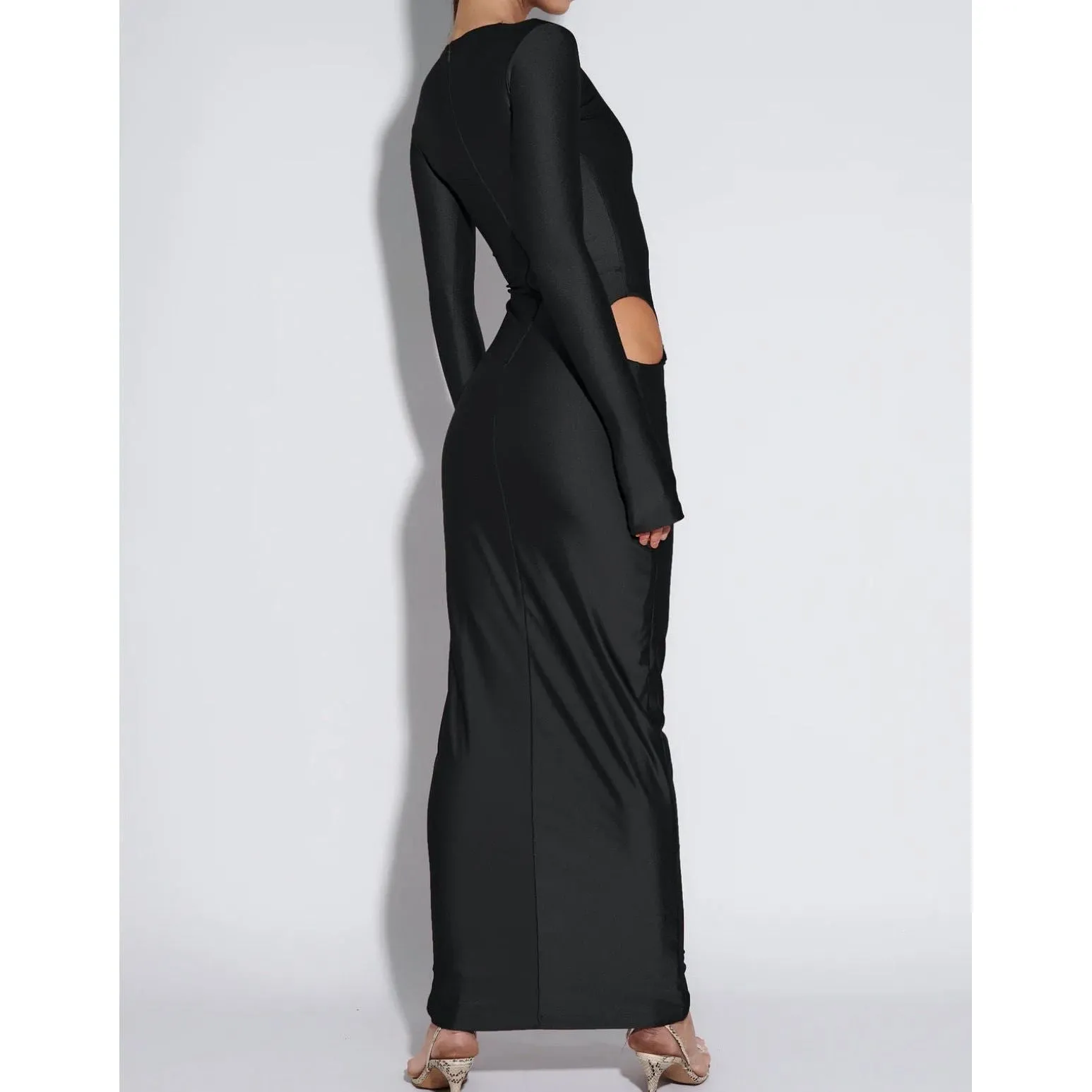 Effie Kats Meika Gown - Black