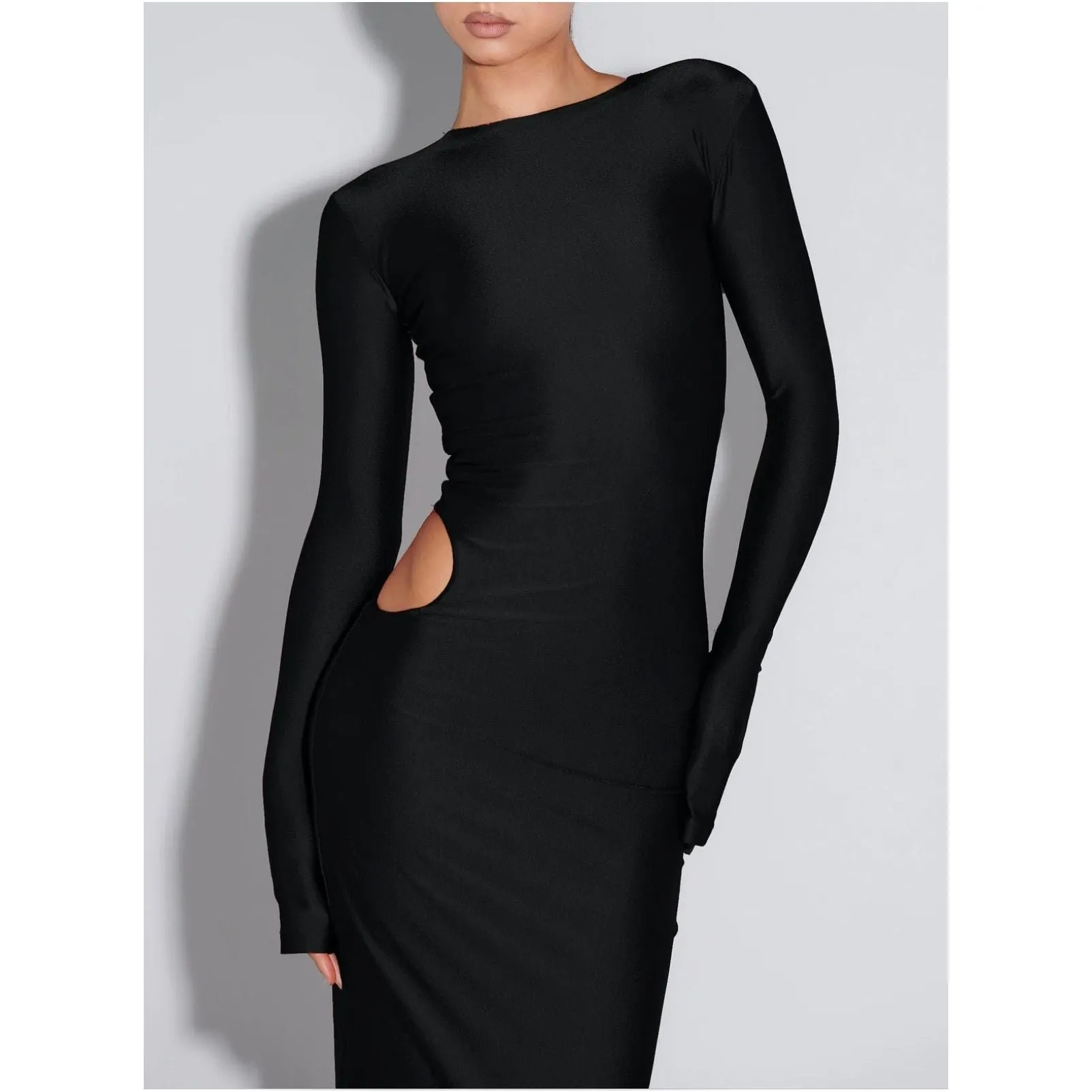 Effie Kats Meika Gown - Black