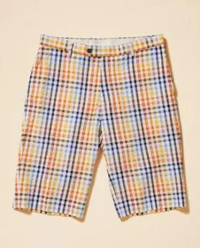 Inserch Seersucker Check Shorts ST271-00056 White Multi