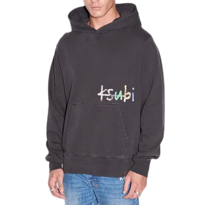 Ksubi Kulture Kash Hoodie (Faded Black) MFA23FL012