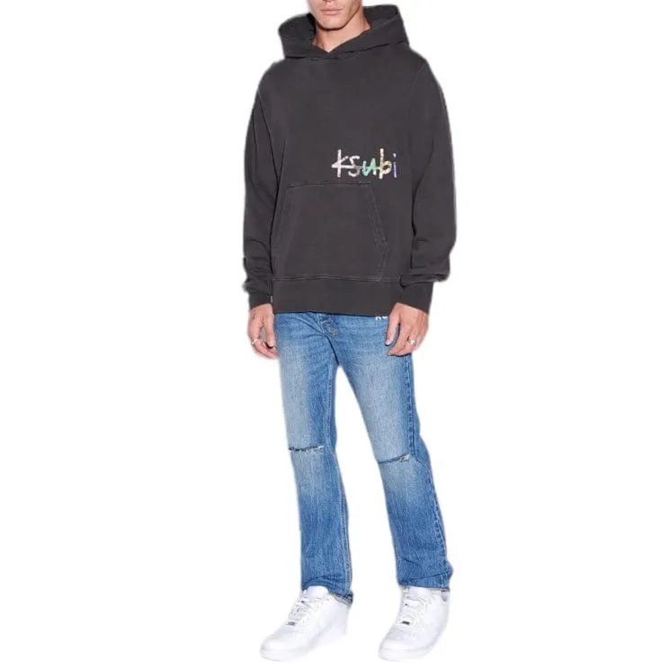 Ksubi Kulture Kash Hoodie (Faded Black) MFA23FL012