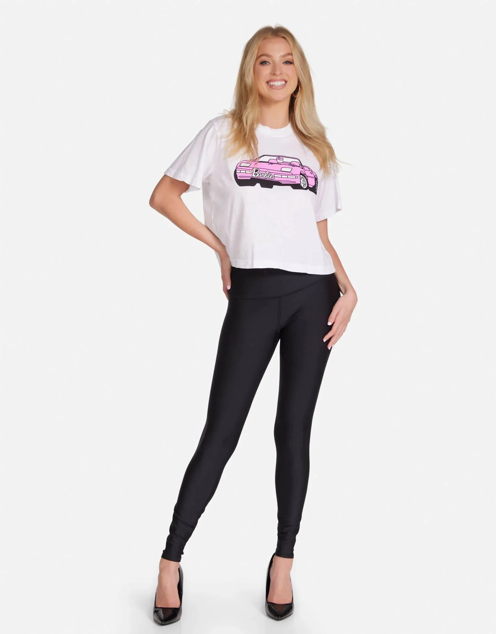 Lauren Moshi - Rue Barbie Convertible Tee - White