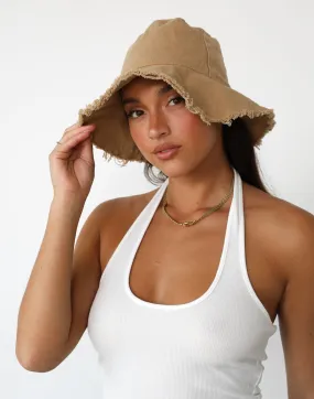 Leilani Bucket Hat (Caramel)