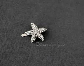 Magnetic Crystal Starfish Hair Clip