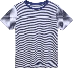 MANGO Blue 100% Cotton T-shirt BNWT UK L