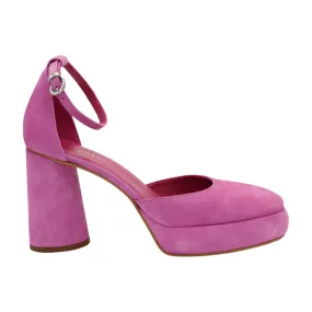 MARCO MOREO  PHOEBE Pink Suede Heel F081