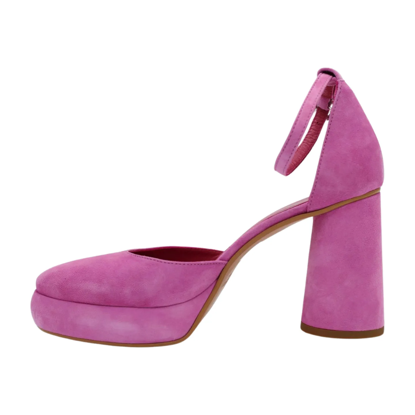 MARCO MOREO  PHOEBE Pink Suede Heel F081