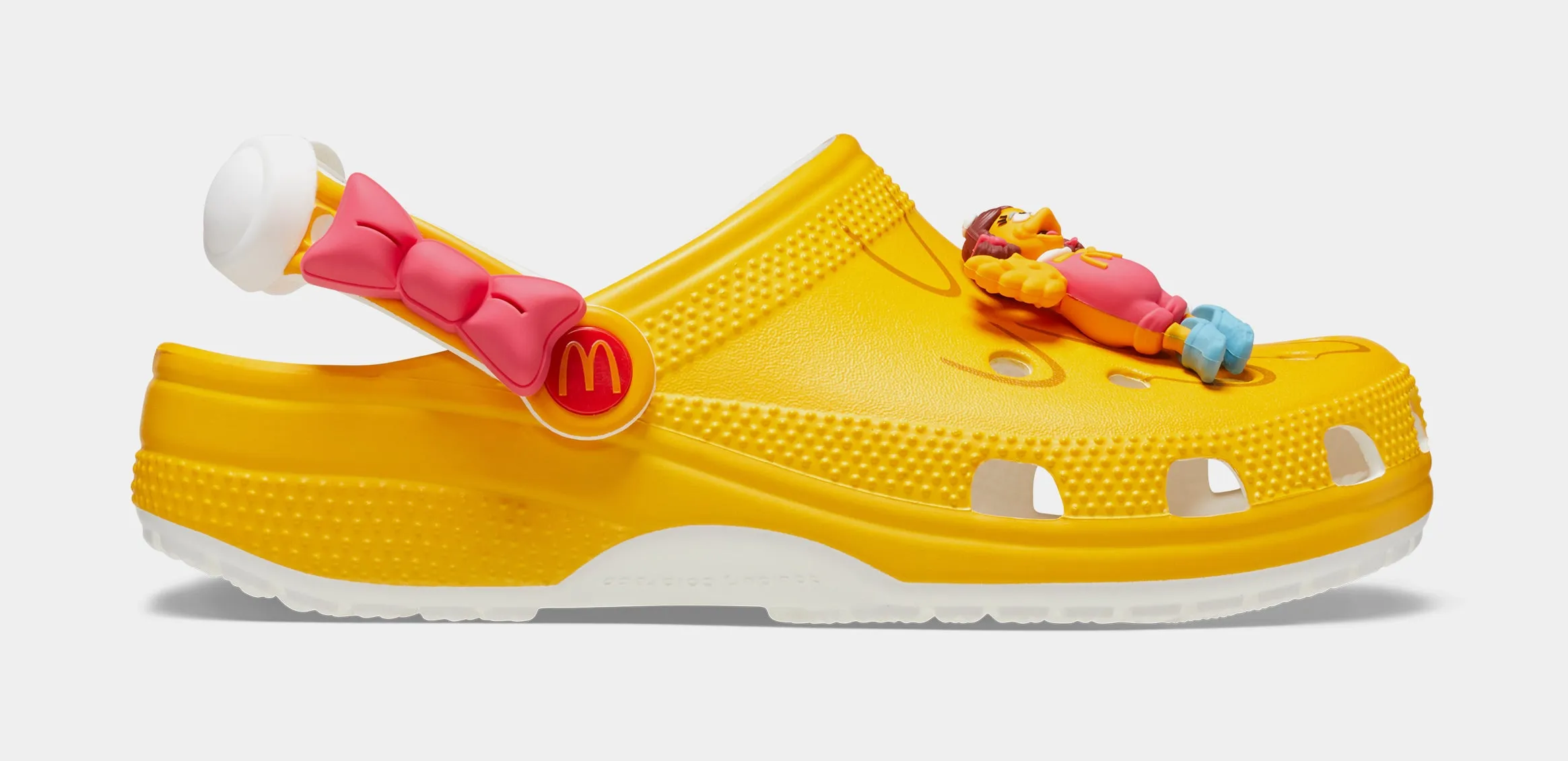 McDonalds Birdie Classic Clog Mens Sandals (Yellow/White)