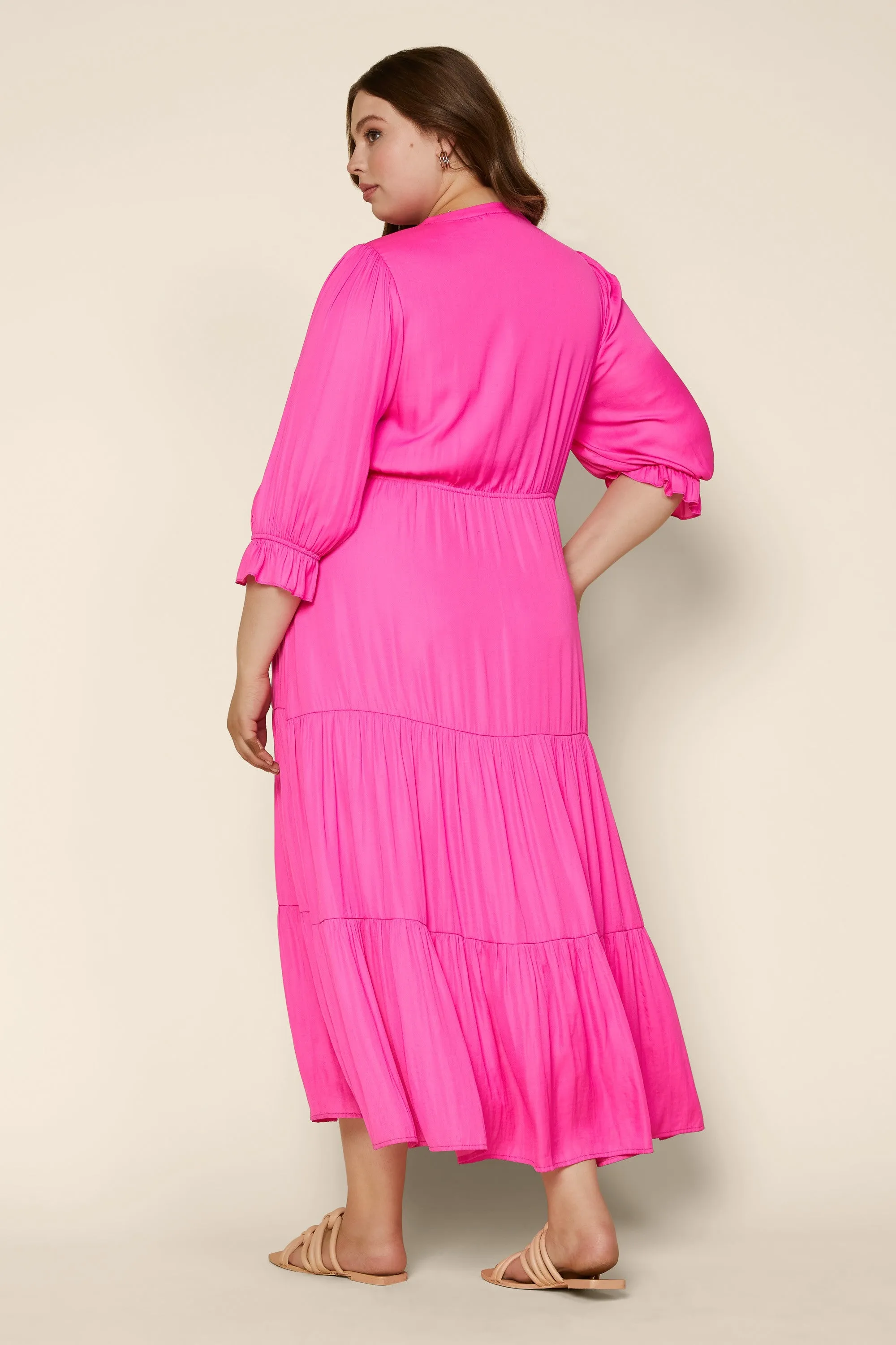 Mila Maxi Dress in Bubblegum