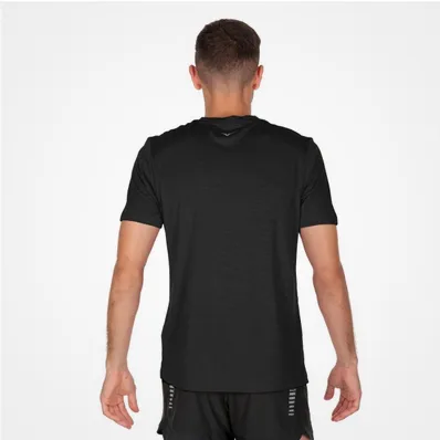 Mizuno Men's short sleeve t-shirt in Impulse Tee technical fabric J2GA7519 09 black