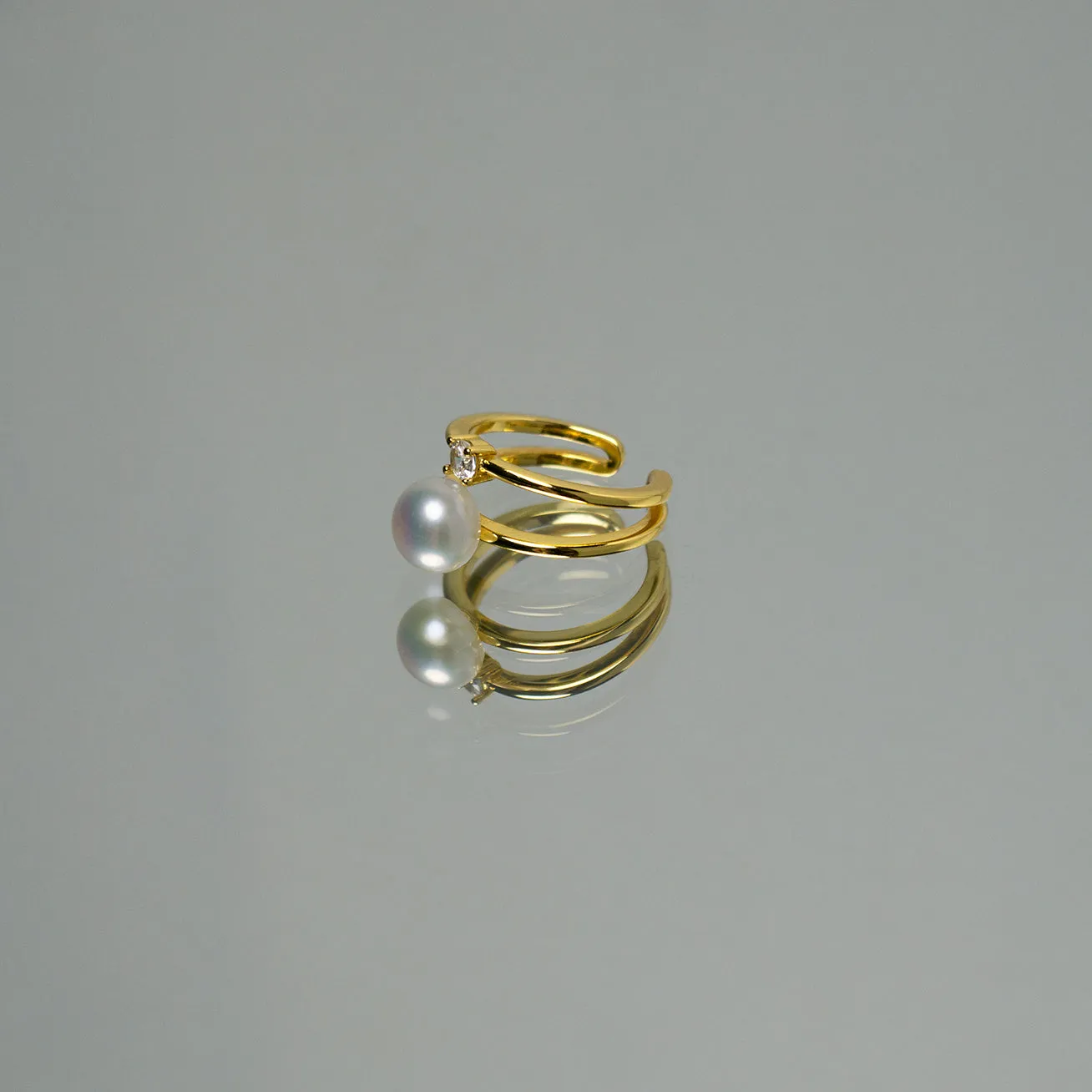 New Yorker Freshwater Pearl Ring WR00061