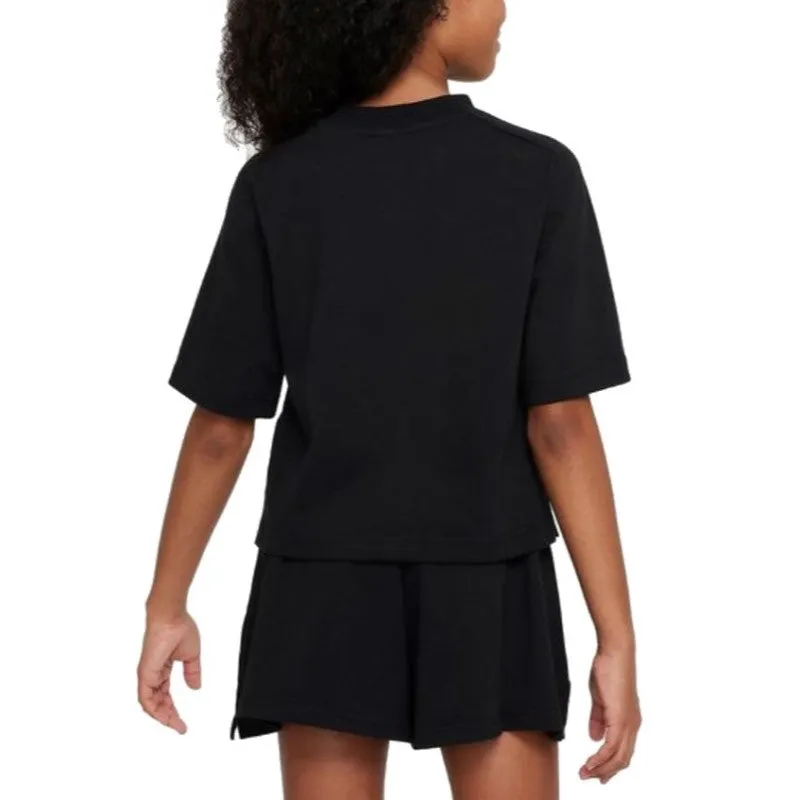 Nike T-shirt Crop Logo Junior