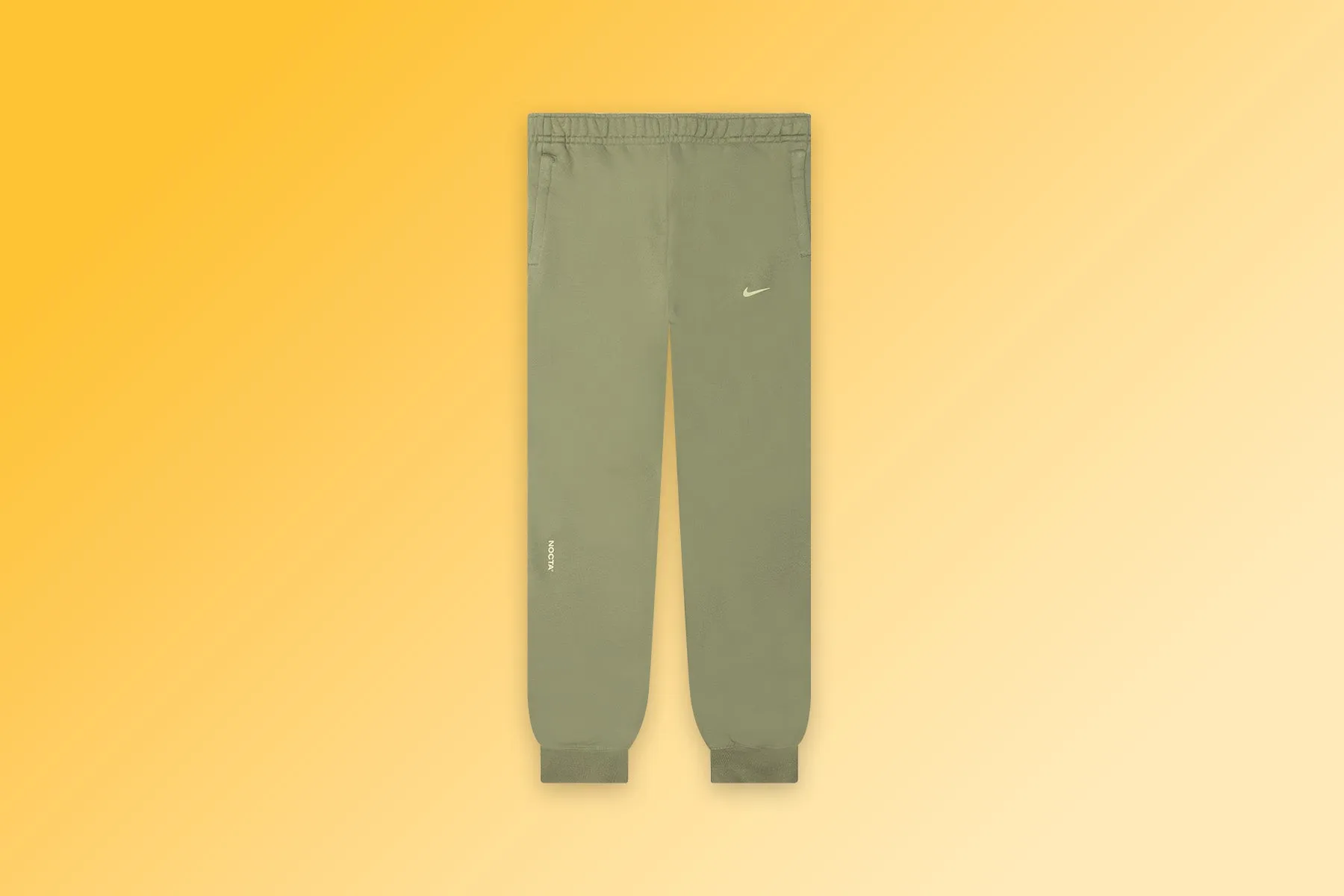 Nike x NOCTA NRG Cs Pant Fleece - Oil Green/Light Liquid Lime